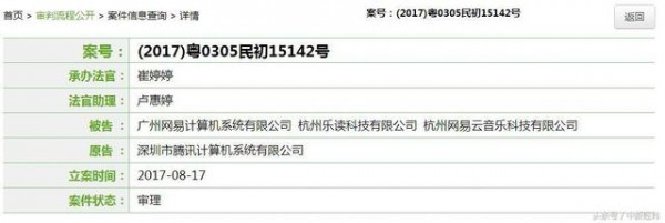 网易云音乐再被腾讯起诉！涉侵权200多首华语歌曲