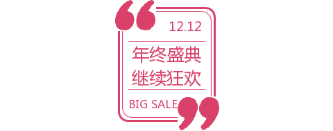 电商引号双12 边框内容