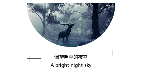 半圆图片上下图文布局