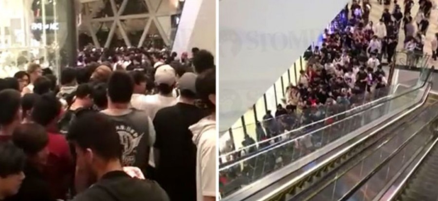 为了抢双鞋,新加坡人民实力上演“丧尸围城”,钻卷门还算个啥?-热点新加坡